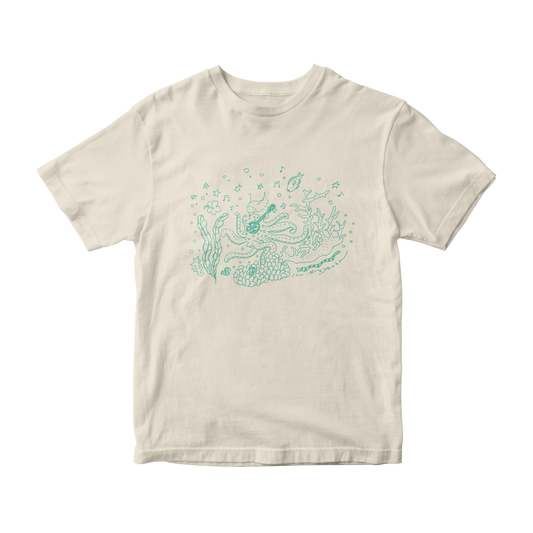 Green Octopus - T-shirt