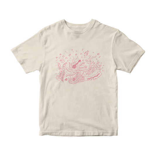 Pink Octopus - T-shirt
