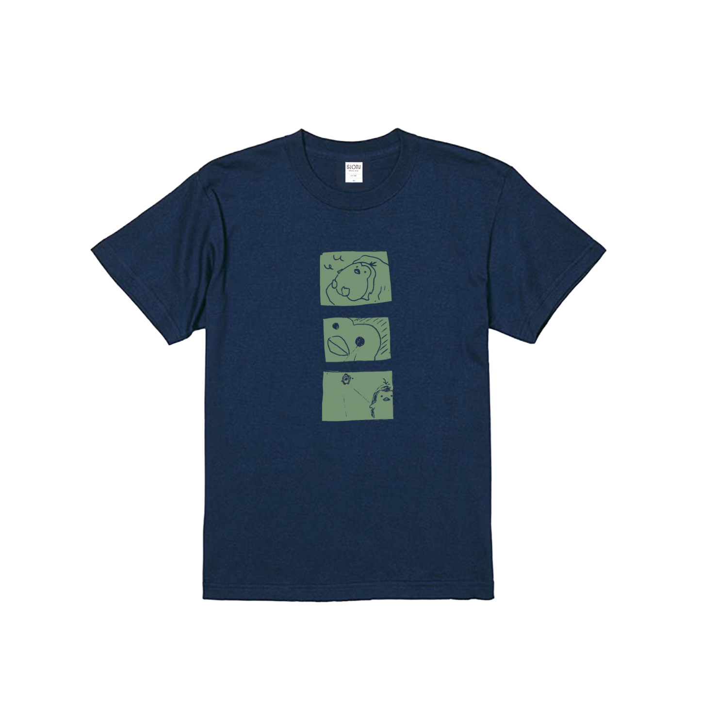 SAYO-PEN TEE - Navy